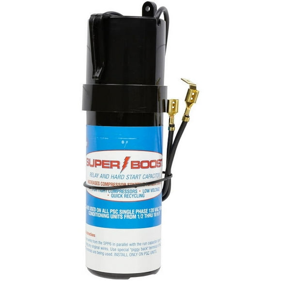 SUPCO SPP6 250V Hard Start Relay Plastic Housing Capacitor