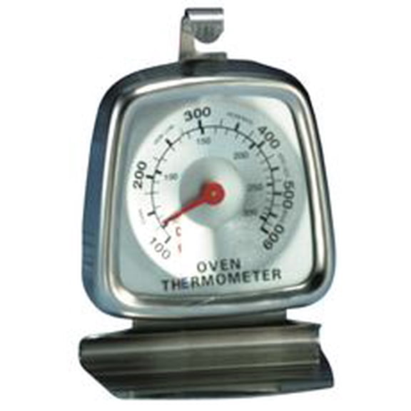 Supco Portable Oven Thermometer Stainless Steel, For Refrigerators