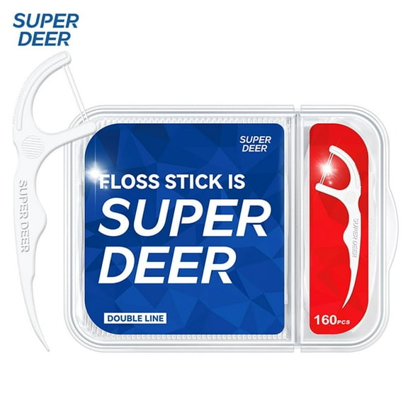 Dental Floss Double Lines with 160 Count Box