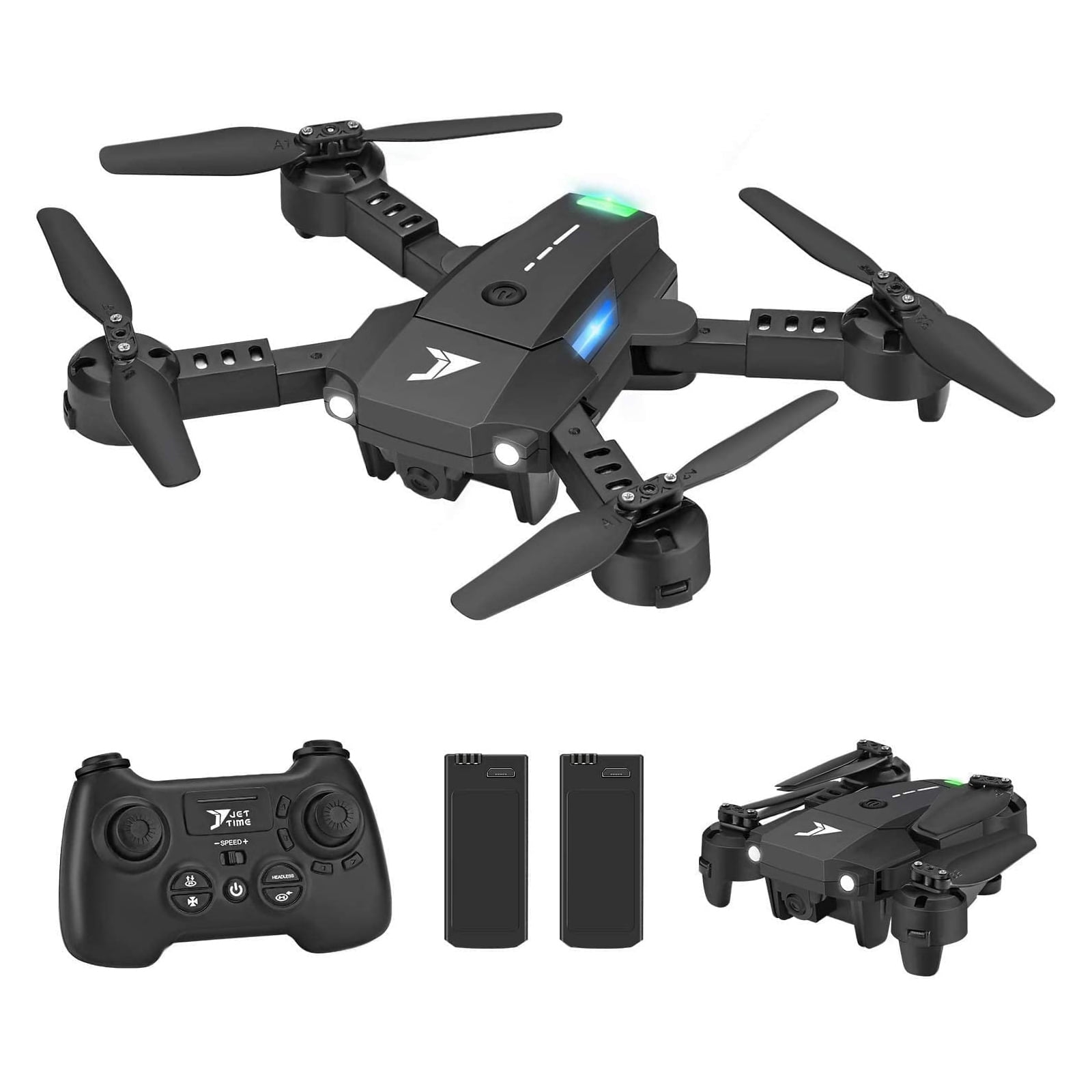 SUPER JOY Mini Pocket Drone with 3D Flips and Rolls, Headless Mode