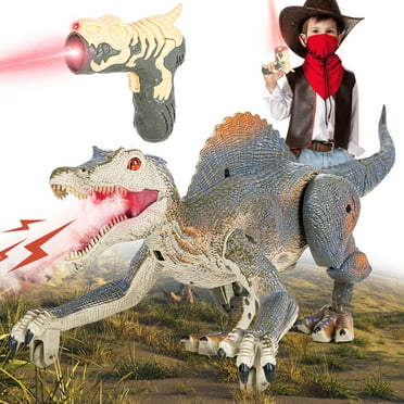 IQKidz Remote Control Dinosaur Toys For Boys 3 4-7