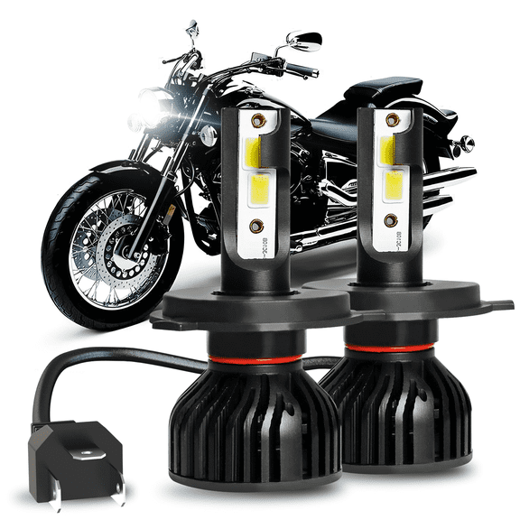 SUPER LED light bulb for YAMAHA XVS1100 V Star 1100 Custom 2000-2009 Headlight 2pcs