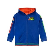 SUPER MARIO BROS Boys Zip-Up Hoodie Sizes 4-12