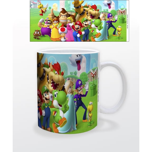 Super Mario -  Mushroom Kingdom - 11 oz mug