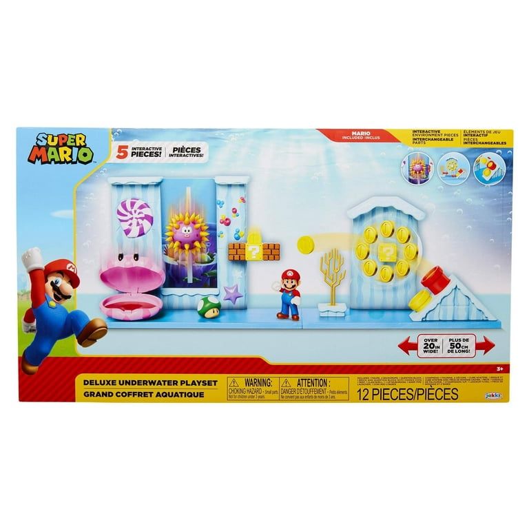 Jakks Pacific Super Mario Bros Deluxe Underwater World