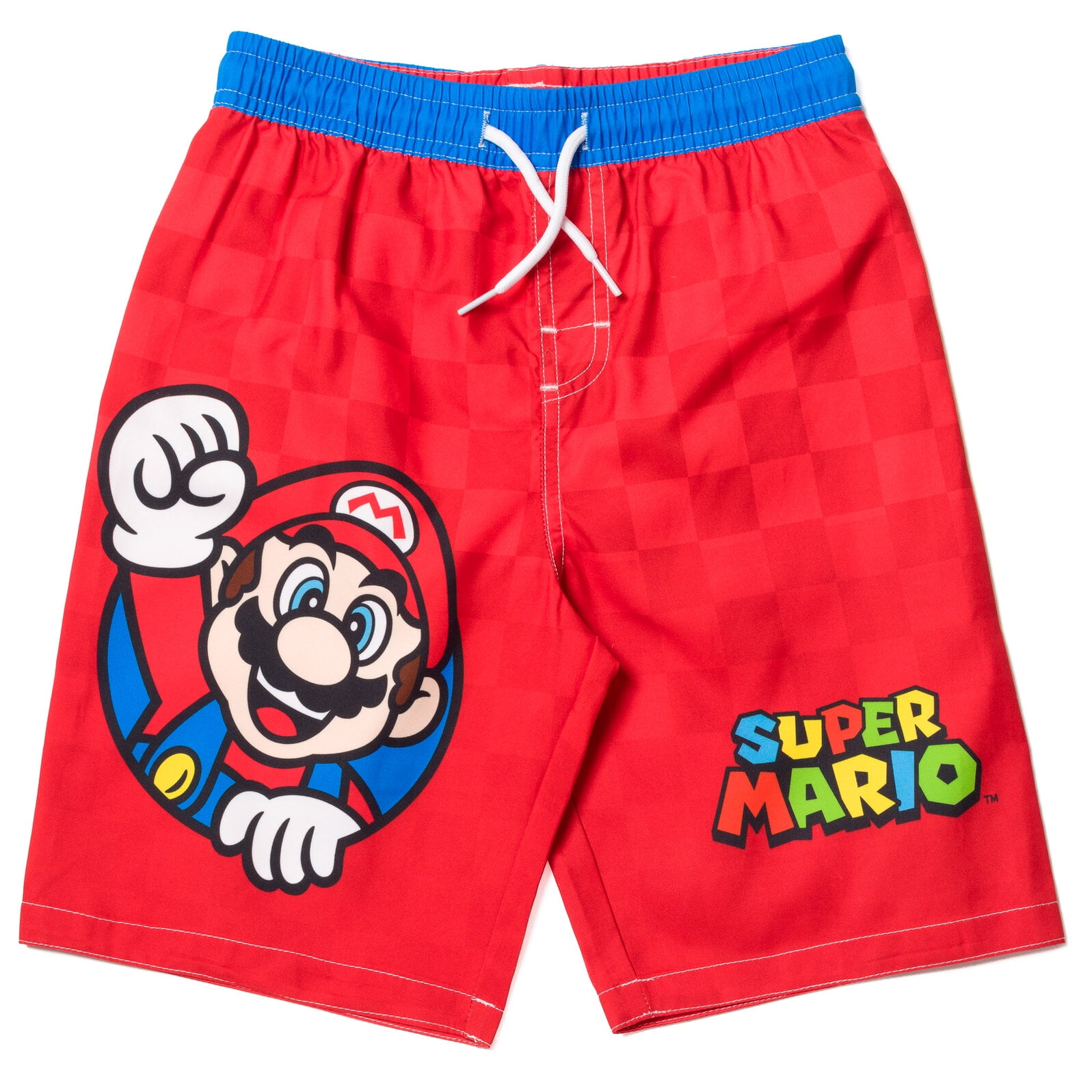 SUPER MARIO Nintendo Toddler Boys Swim Trunks Bathing Suit Toddler to ...