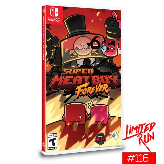 SUPER MEAT BOY FOREVER [LIMITED RUN GAMES #116] - SWITCH
