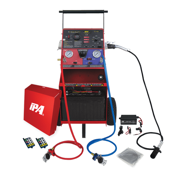 Innovative Products Of America SUPER MUTT Pro Edition 7-Way Round (SAE J560) Trailer Tester for Commericial Trailers
