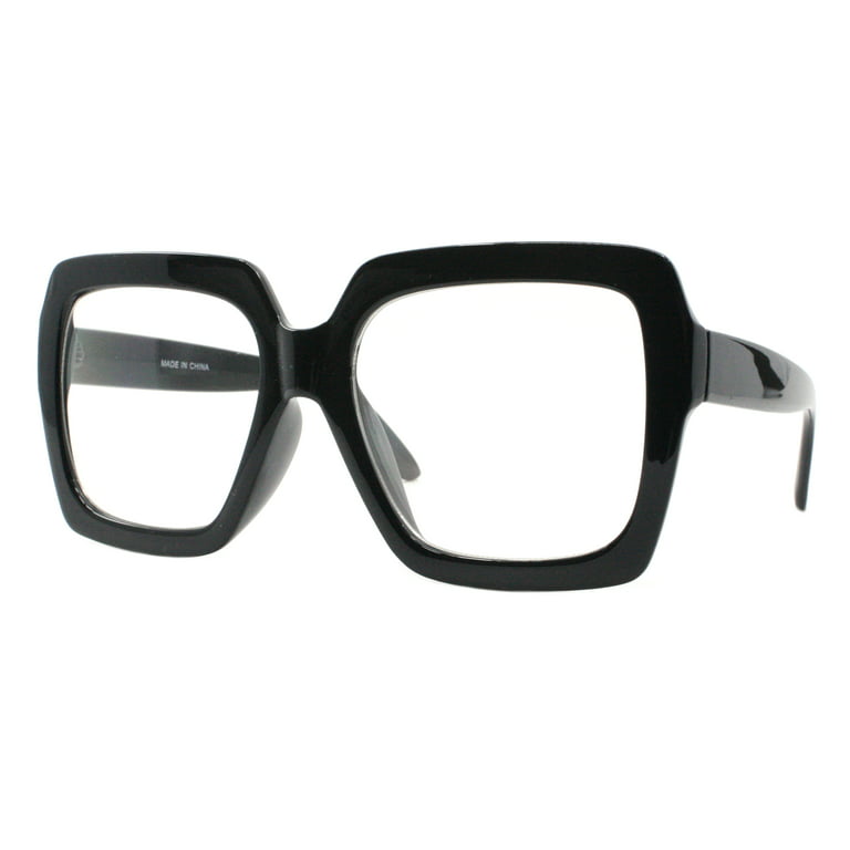 https://i5.walmartimages.com/seo/SUPER-Oversized-XL-Big-Wide-Square-Frame-Clear-Lens-Glasses-UV-400-Shiny-Black_71006beb-78a9-4ec7-b5e4-1562eac3ea5b.333869e0ec64277e97b9dc8c1269bf5b.jpeg?odnHeight=768&odnWidth=768&odnBg=FFFFFF