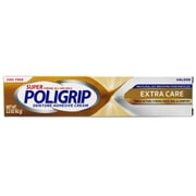 SUPER POLIGRIP Denture Adhesive Cream Extra Care 2.20 oz