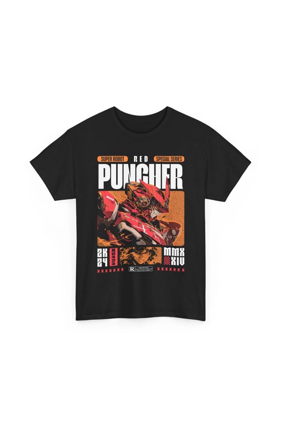 SUPER ROBOT T-Shirt MODEL RED PUNCHER Shirt All Size