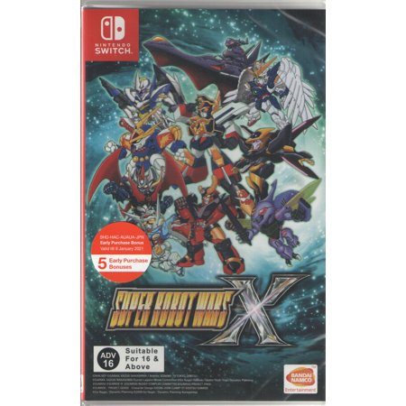 SUPER ROBOT WARS X (English) - Nintendo Switch