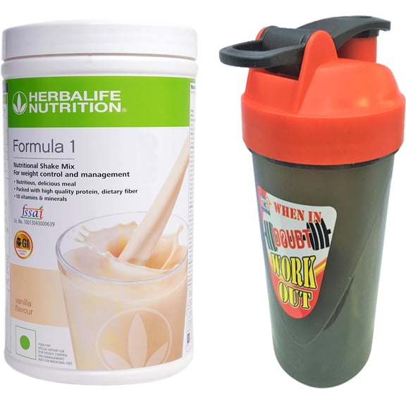 SUPER SAVER COMBO OF FORMULA 1 VANILLA + SPORTY SHAKER CUP