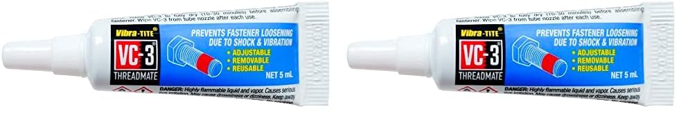 SUPER SLIM FIBER DIET 213 VC-3 Threadmate Threadlocker, -65 to 165 ...