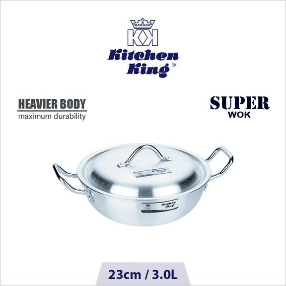 SUPER WOK / Kadahi | 23cm / 9"