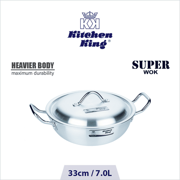 SUPER WOK / Kadahi | 33cm / 13"