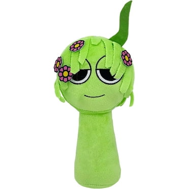 SUPERBE 2024 New Sprunki Plush, 10in Sprunk Plushies Doll, Fun and Cute Sprunkey Stuffed Toys for Fans and Kids Christmas Birthday Gift (Light Green)