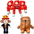 thumbnail image 1 of SUPERBE Steal a Brainrot Plush Toys, 3Pcs Brainrot 67 Sammy Strawberry Elephant Los Tralaleritos Plushies Toys Set, Collectible Brain Rot Plush for Fans Christmas Birthday Gift (Multicolore), 1 of 7