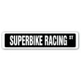 thumbnail image 1 of SUPERBIKE RACING Street Sign race racer competition super bike | Indoor/Outdoor |  36" Wide, 1 of 5