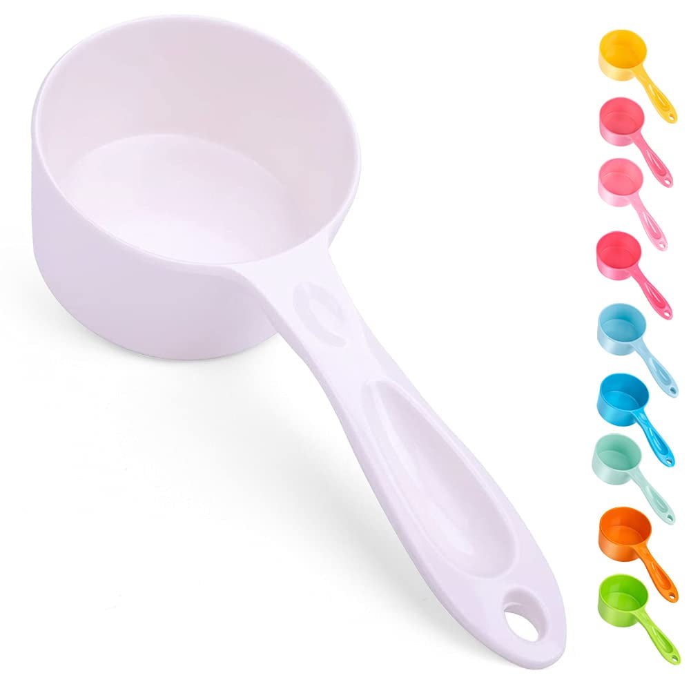 SUPERDESIGN 1/2 Cup Dog AIF4 Food Scoop for Container Melamine