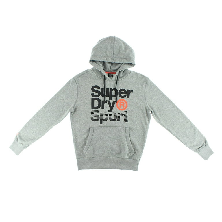 SUPERDRY Core Sport Mens Active Hoodies Size XXL Color Grey