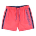 thumbnail image 1 of SUPERDRY State Volley Swim Mens Swimwear Size XL, Color: Hyper Pink/Royal, 1 of 1