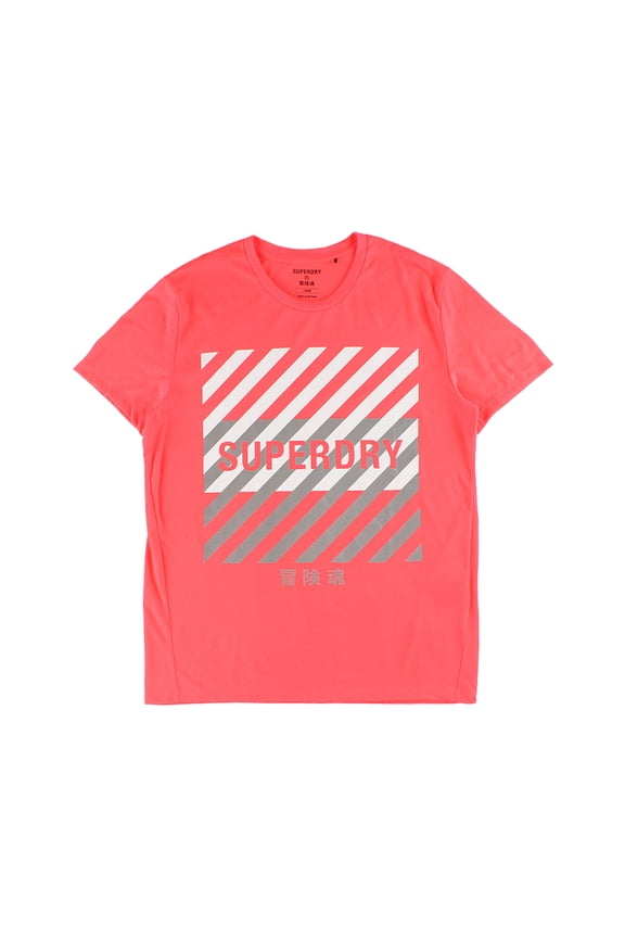 Training Coresport Mens Active Shirts & Tees Size XXL, Color: Super Pink/White