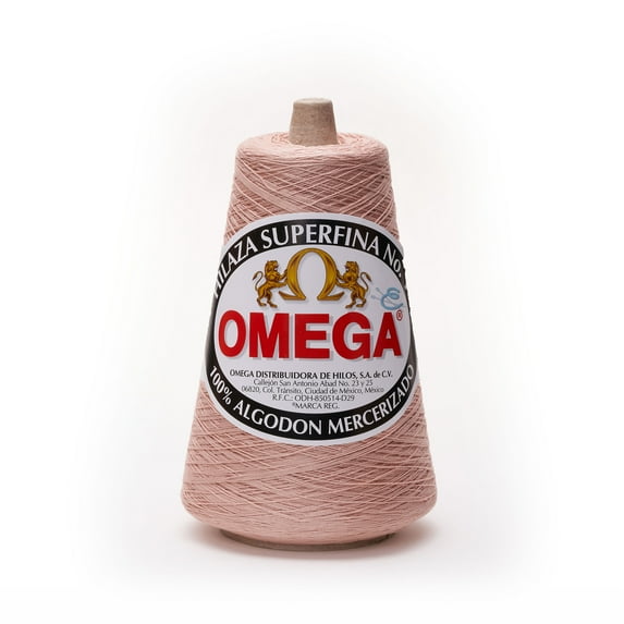 SUPERFINA NO.10 [240grs] by Omega - 100% Mercerized Cotton Yarn ideal for Fine Crochet - Color: 40 - Beige 615