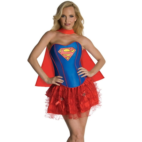 SUPERGIRL ADULT FLIRTY LG