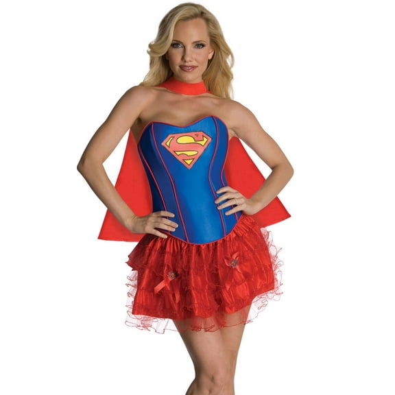 SUPERGIRL ADULT FLIRTY LG