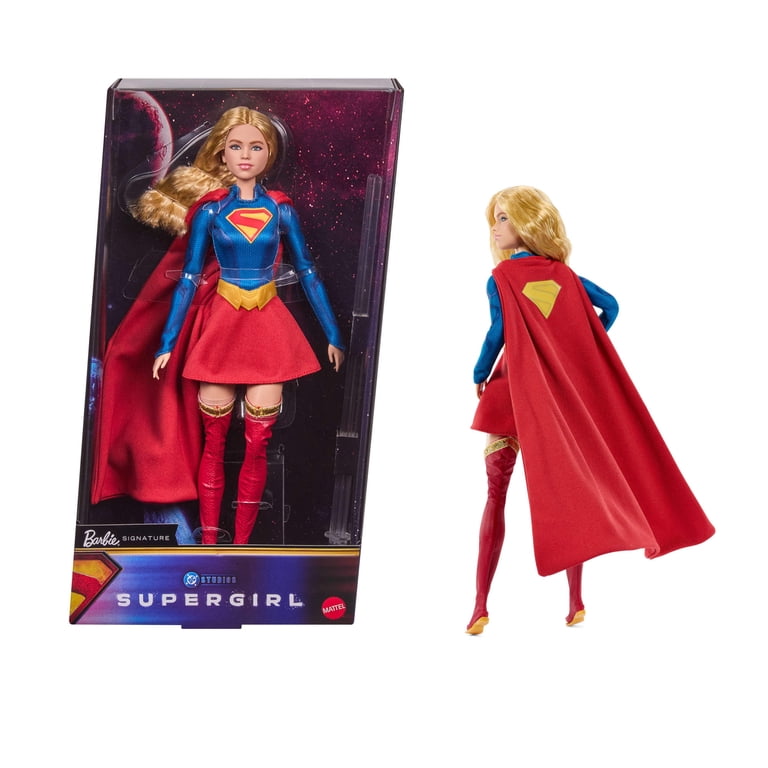 Barbie Signature DC Supergirl Fashion Doll, Super Hero Costume