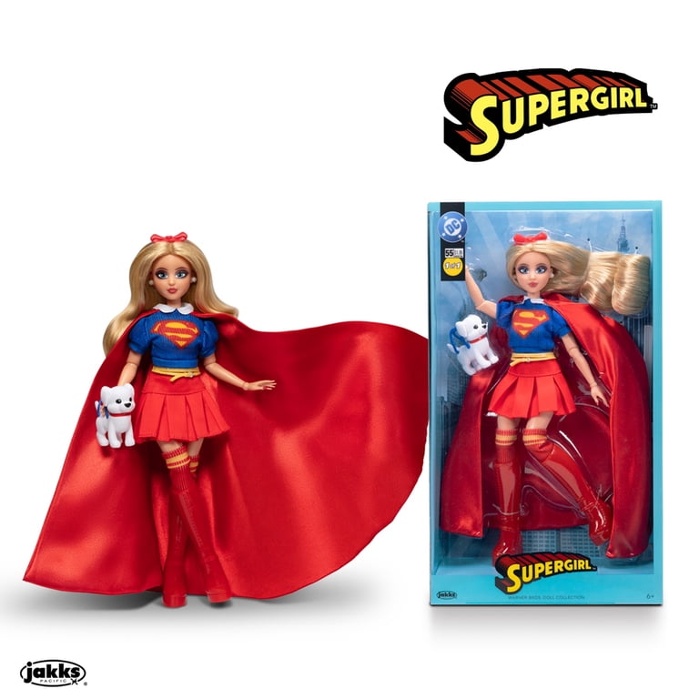 DC Supergirl Collector Fashion Doll with Doll Stand and