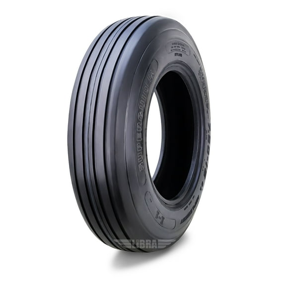 SUPERGUIER Heavy Duty 9.5L-14 Rib Implement Tire I-1 Pattern 8 Ply - 16008