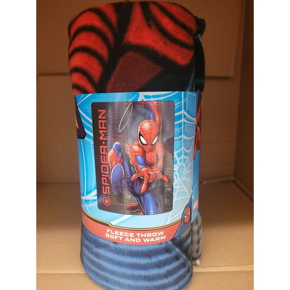 SUPERHEROS SPIDERMAN BOY SOFT & WARM 45"X60"
