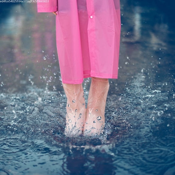 SUPERHOMUSE Waterproof Rainproof Shoes Covers Reusable Thicken DIYOO Overshoes Rain Boots Adult Kids Non-slip Washable Wear-Resistant