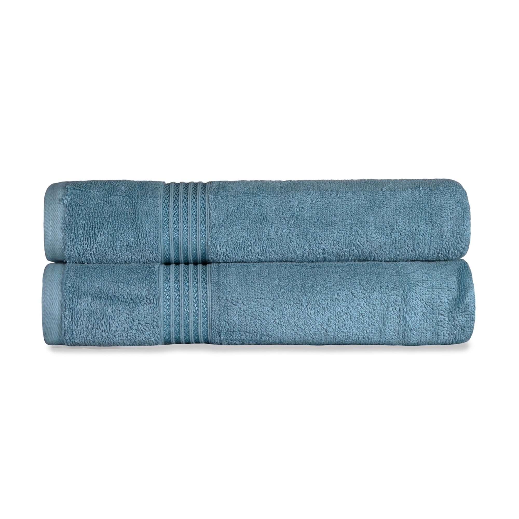Oversized Sapphire Egyptian Cotton 2-Piece Bath Sheet Set
