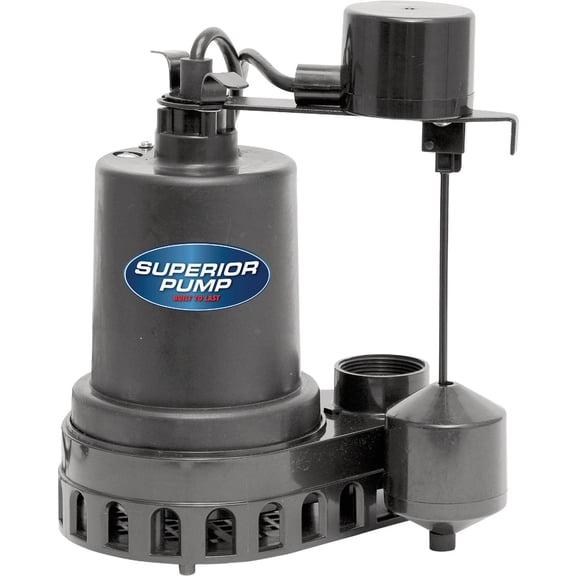 SUPERIOR PUMP 92372RTG-P Quick-Install Sump Pump