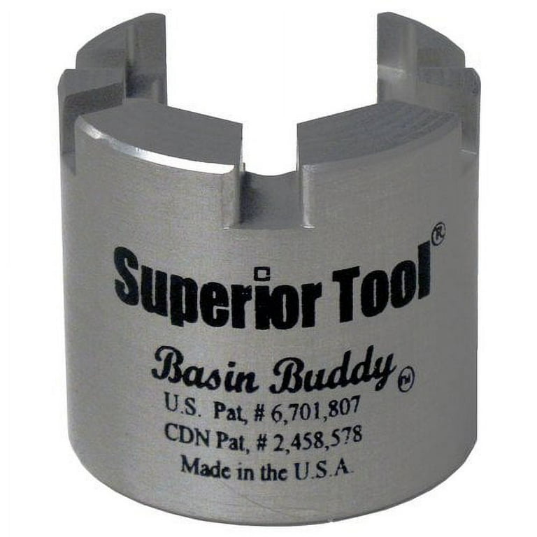 SUPERIOR TOOL 03825 Basin Buddy Faucet Nut Wrench SUPERIOR TOOL 03825 Basin Buddy Faucet Nut Wrench