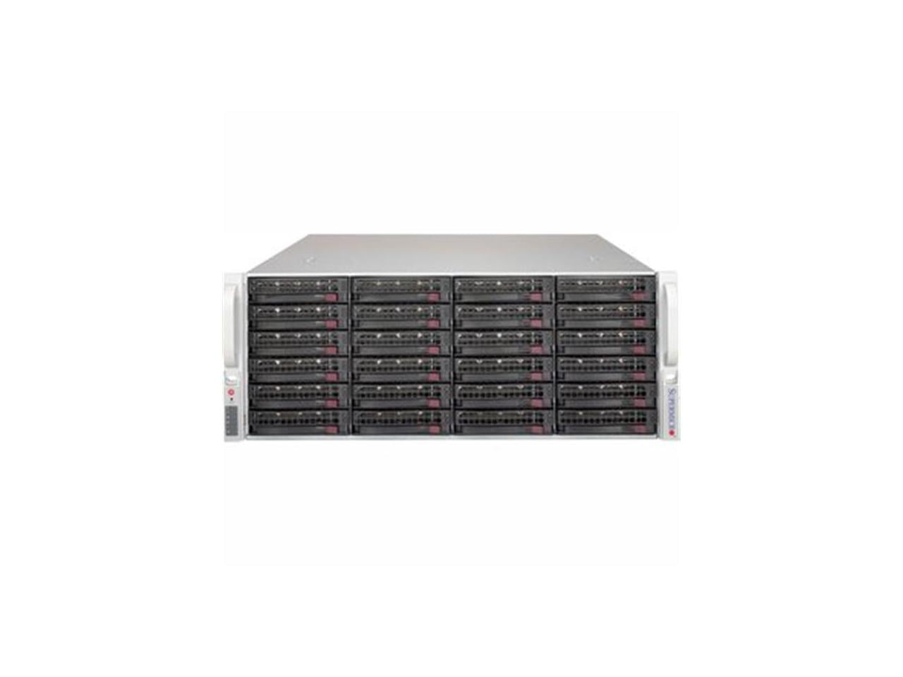 SUPERMICRO CSE-846BE1C-R1K23B Black 4U Rackmount Server Case - Walmart.com