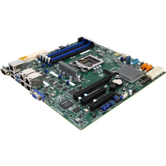 SUPERMICRO MBD-X11SSH-LN4F-O Micro ATX Server Motherboard LGA 1151 Intel C236