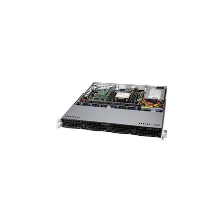 SUPERMICRO SYS-510P-M 1U Rackmount Server Barebone LGA 4189 Intel C621A DDR4 3200 / 2933 / 2666