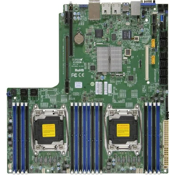 SUPERMICRO X10DDW-I Motherboard - Dual socket R3 (LGA 2011) - Intel Xeon processor E5-2600 - DDR4 - Proprietary WIO
