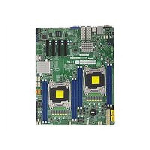 SUPERMICRO X10DRD-iTP - Motherboard - extended ATX - LGA2011-v3 Socket - 2 CPUs supported - C612 Chipset - 2 x 10 Gigabit LAN - onboard graphics - for SC514 441, 505, R400C; SC815 TQ-R500CB