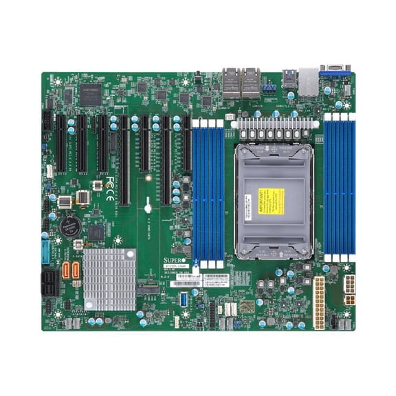 Supermicro X12SPL-LN4F Server Motherboard, Intel C621A Chipset, Socket P, Intel Optane Memory Ready, ATX