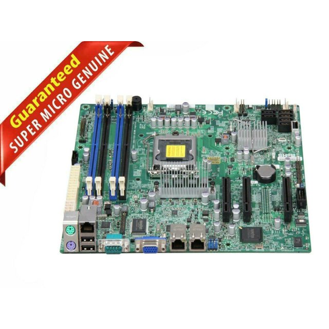 SUPERMICRO X9SCL LGA 1155 Intel C202 Xeon E3 Micro ATX DDR3 Server Motherboard
