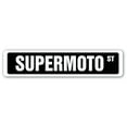 thumbnail image 1 of SUPERMOTO Street Sign race racer competition track rider | Indoor/Outdoor |  30" Wide, 1 of 5