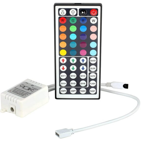 SUPERNIGHT 44Keys Wireless IR RGB LED Strip Remote Controller For 5050 3528 RGB LED Light Strip