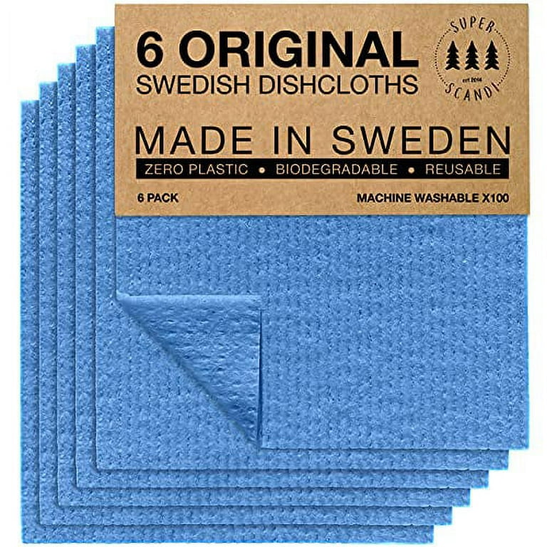 Swedish Cellulose Reusable Sponge Cloths