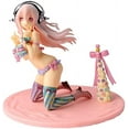 thumbnail image 1 of SUPERSONICO Anime Action PVC Figure Model (Swimsuit Version)，5.2-inch Animated Action Diagram for Table Office Collection, 1 of 5