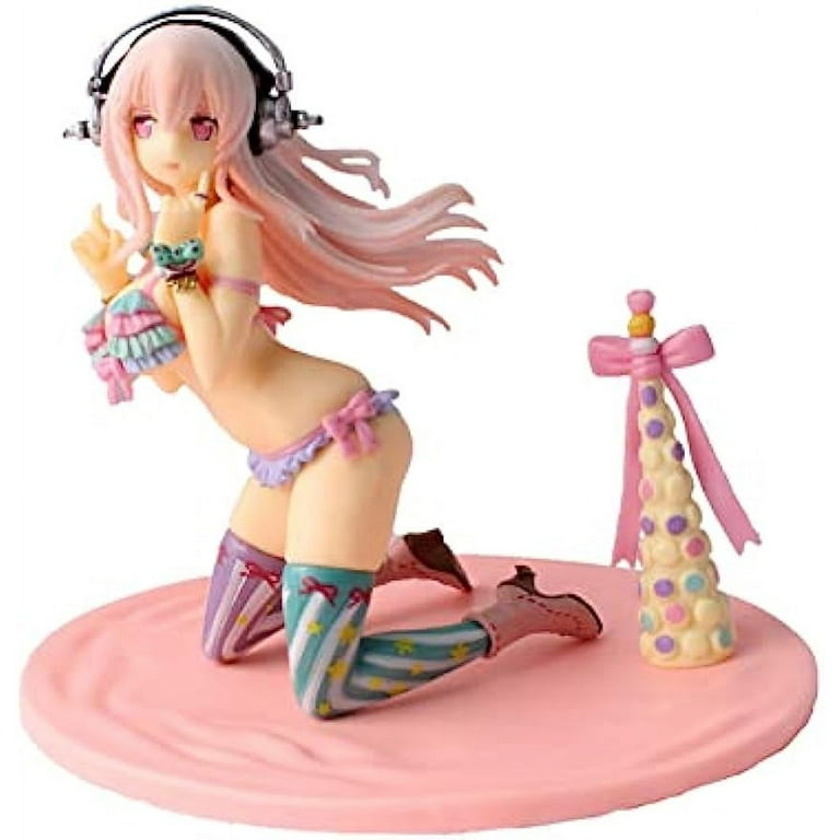 SUPERSONICO Anime Action PVC Figure Model (Swimsuit Version)，5.2
